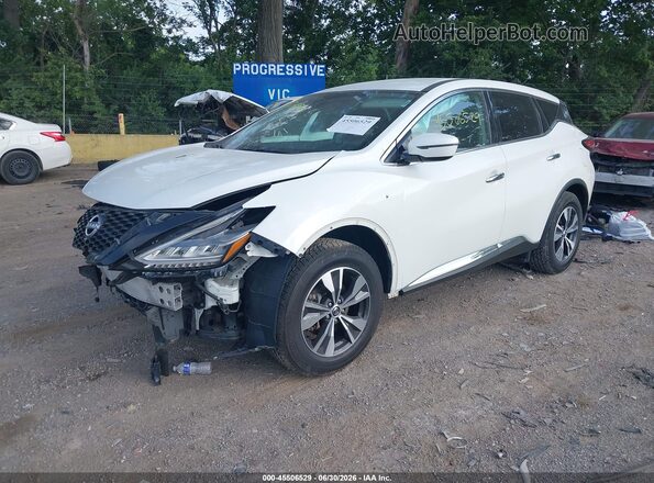 5N1AZ2AS0LN117991 2020 NISSAN MURANO White Передня ліва чверть