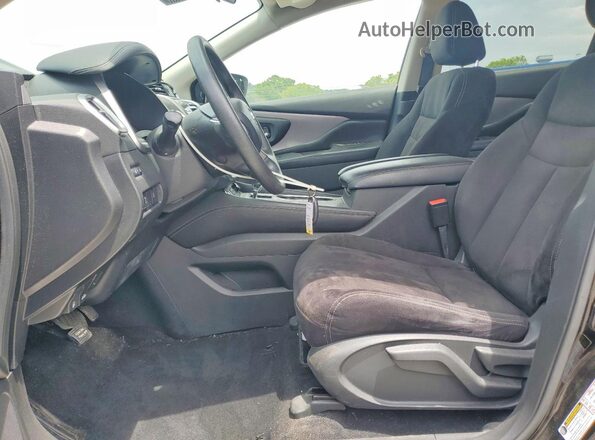 5N1AZ2AS0LN161523 2020 NISSAN MURANO Black Front interior view