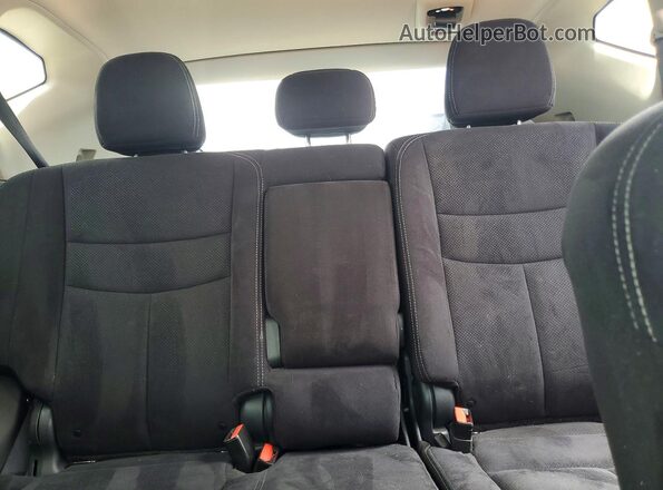 5N1AZ2AS0LN161523 2020 NISSAN MURANO Black Rear seats view