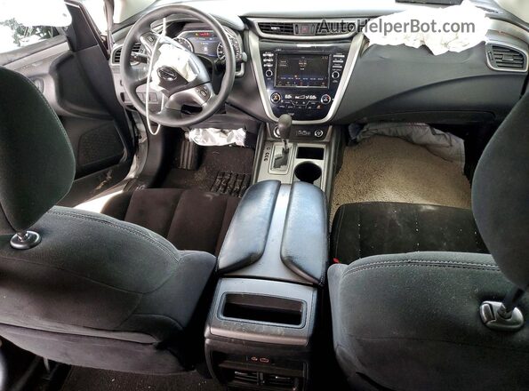 5N1AZ2AS0LN172893 2020 NISSAN MURANO Silver Առջևի վահանակի տեսք