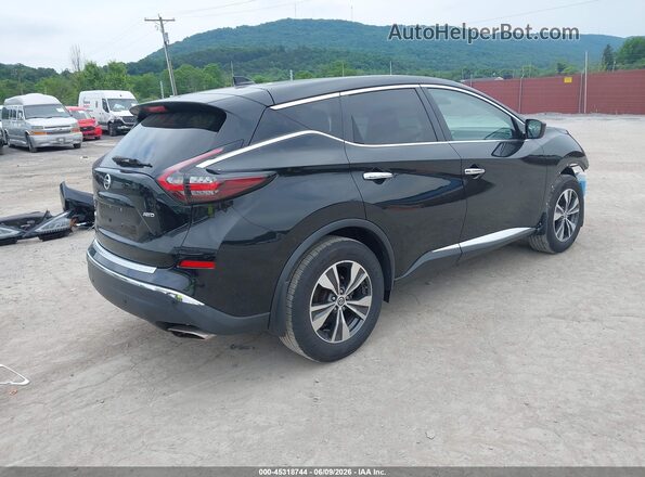 5N1AZ2AS0MC103697 2021 NISSAN MURANO Black Trasero derecho
