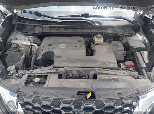 5N1AZ2AS0MC117261 2021 NISSAN MURANO Серебряный Вид сзади