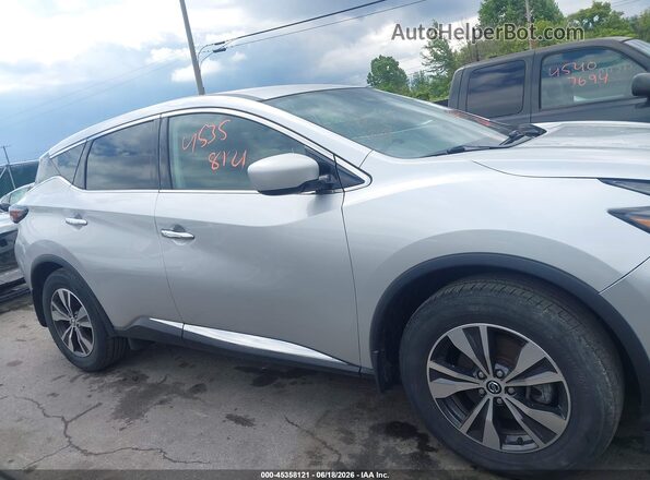 5N1AZ2AS0MC117261 2021 NISSAN MURANO Серебряный Вид задней части салона