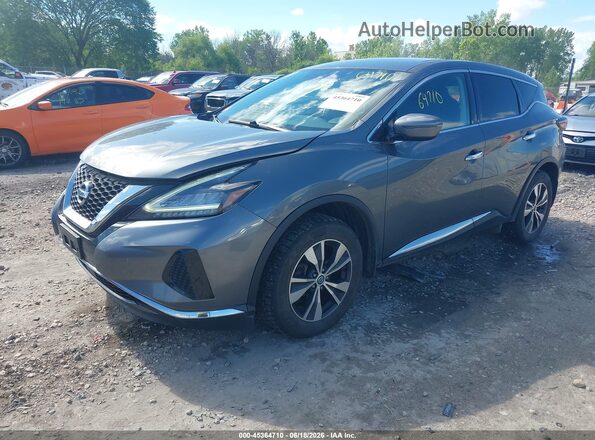 5N1AZ2AS1LN105574 2020 NISSAN MURANO Gray წინა მარცხენა ხედი სამი მეოთხედიდან