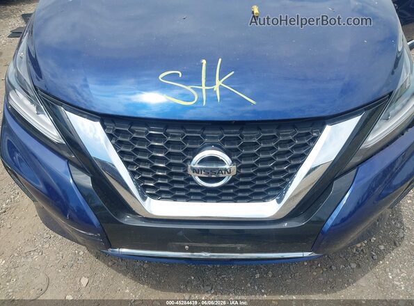 5N1AZ2AS1LN121385 2020 NISSAN MURANO Blue Rear view