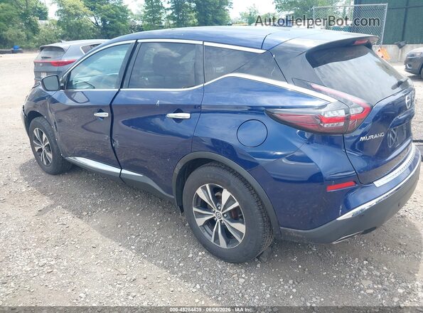 5N1AZ2AS1LN121385 2020 NISSAN MURANO Blue Rear left