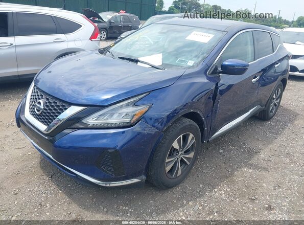 5N1AZ2AS1LN121385 2020 NISSAN MURANO Blue Front left