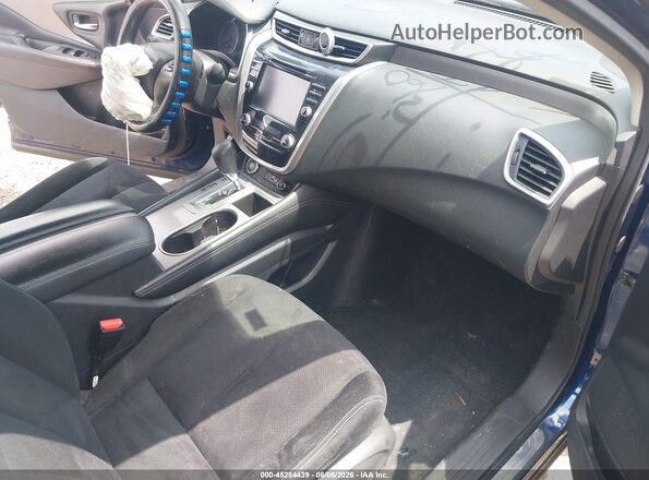 5N1AZ2AS1LN121385 2020 NISSAN MURANO Blue Front interior view