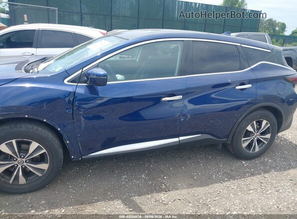 5N1AZ2AS1LN121385 2020 NISSAN MURANO Blue 360 interior view