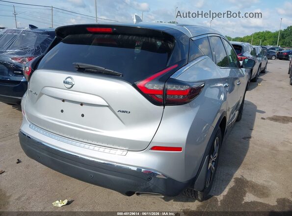5N1AZ2AS1MC113445 2021 NISSAN MURANO Silver Rear right