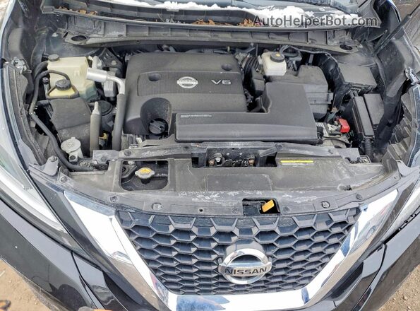 5N1AZ2AS2LN123730 2020 NISSAN MURANO Black უკანა სალონის ხედი