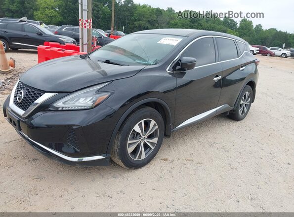 5N1AZ2AS2LN174354 2020 NISSAN MURANO Black Առջևի ձախ երեք քառորդ տեսարան