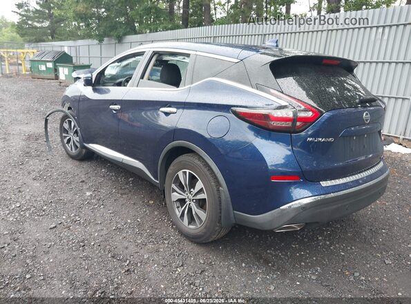 5N1AZ2AS3LN166134 2020 NISSAN MURANO Blue Trasero izquierdo