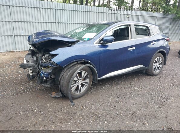 5N1AZ2AS3LN166134 2020 NISSAN MURANO Blue Vista tres cuartos delantera izquierda