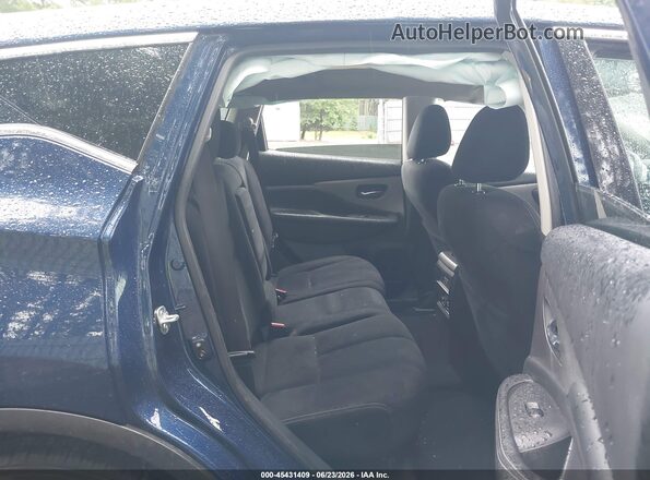 5N1AZ2AS3LN166134 2020 NISSAN MURANO Blue Vista de la etiqueta del VIN