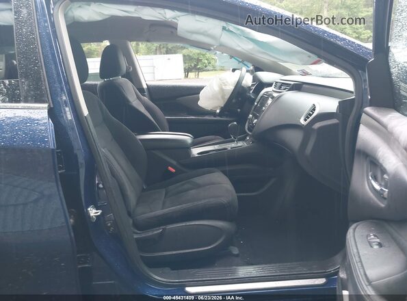 5N1AZ2AS3LN166134 2020 NISSAN MURANO Blue Vista interior delantera