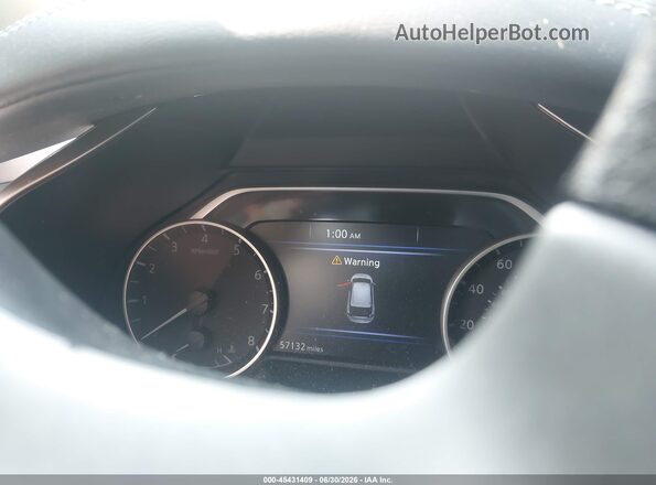 5N1AZ2AS3LN166134 2020 NISSAN MURANO Blue Vista de los asientos traseros