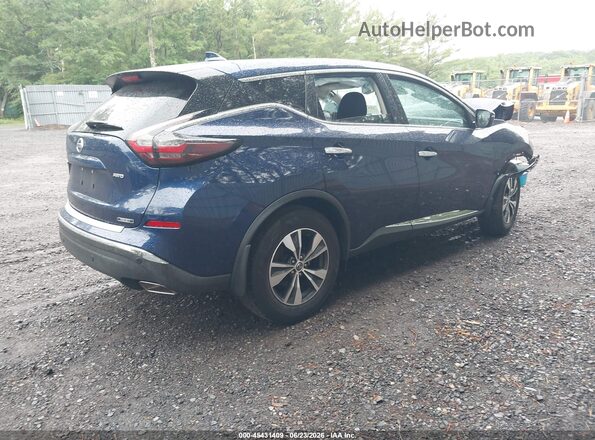 5N1AZ2AS3LN166134 2020 NISSAN MURANO Blue Trasero derecho