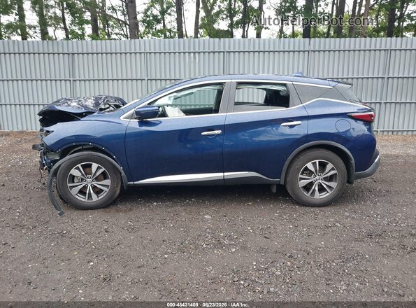 5N1AZ2AS3LN166134 2020 NISSAN MURANO Blue Vista interior de 360 grados