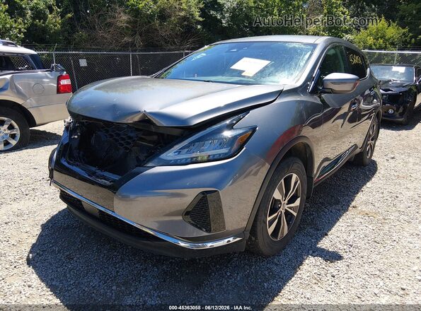 5N1AZ2AS4LN120005 2020 NISSAN MURANO Gray Առջևի ձախ երեք քառորդ տեսարան