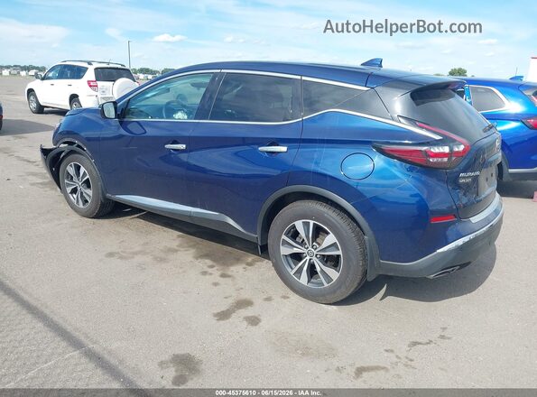 5N1AZ2AS4LN147625 2020 NISSAN MURANO Blue უკანა მარცხენა