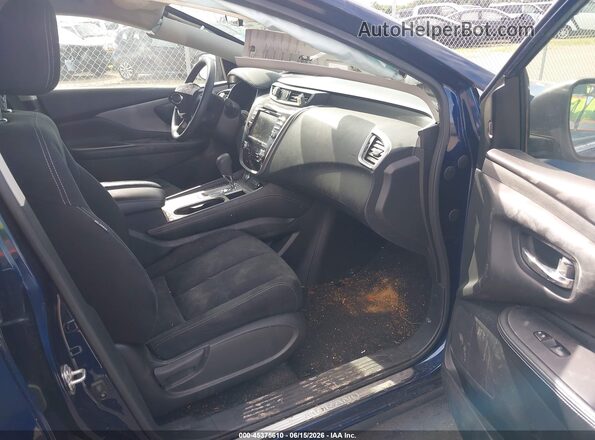 5N1AZ2AS4LN147625 2020 NISSAN MURANO Blue წინა სალონის ხედი