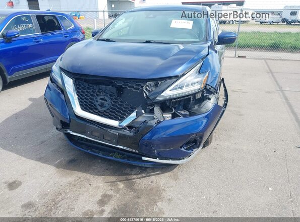 5N1AZ2AS4LN147625 2020 NISSAN MURANO Blue წინა ხედი