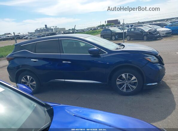 5N1AZ2AS4LN147625 2020 NISSAN MURANO Blue უკანა სალონის ხედი