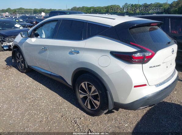 5N1AZ2AS4NC112355 2022 NISSAN MURANO Белый Задняя левая четверть