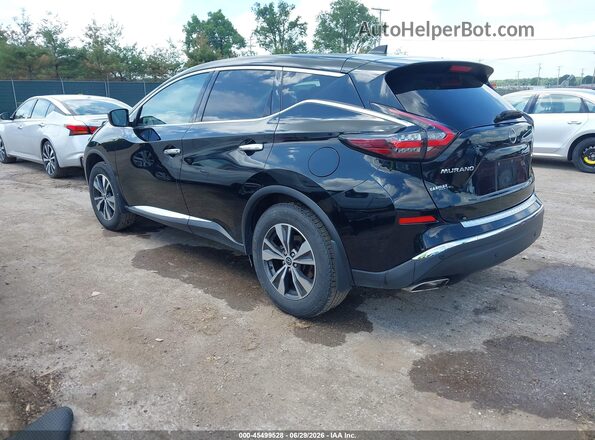 5N1AZ2AS4PC112312 2023 NISSAN MURANO Black უკანა მარცხენა