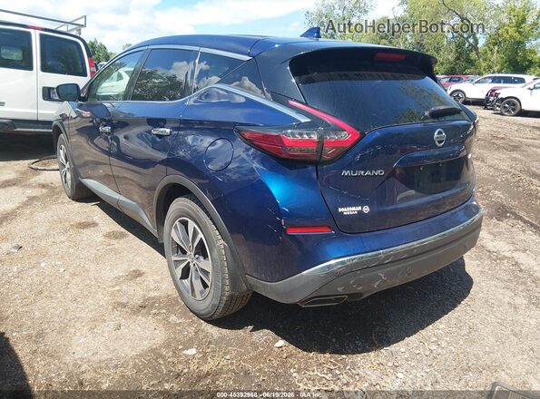 5N1AZ2AS8LN145151 2020 NISSAN MURANO Blue უკანა მარცხენა