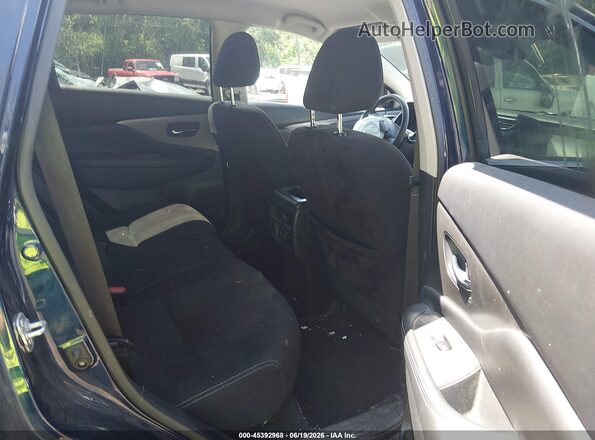 5N1AZ2AS8LN145151 2020 NISSAN MURANO Blue VIN კოდის სტიკერის ხედი