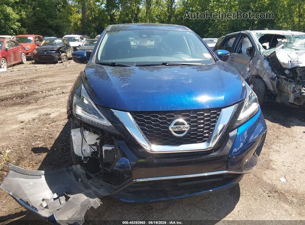 5N1AZ2AS8LN145151 2020 NISSAN MURANO Blue ხელსაწყოთა პანელის ხედი