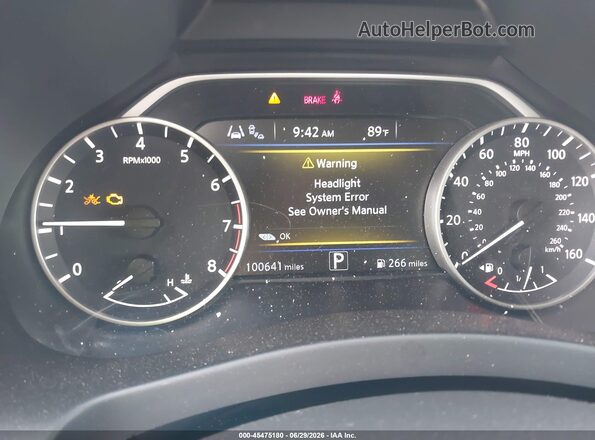 5N1AZ2AS8LN174696 2020 NISSAN MURANO Silver Вид задніх сидінь