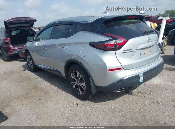 5N1AZ2AS8LN174696 2020 NISSAN MURANO Silver Задня ліва чверть