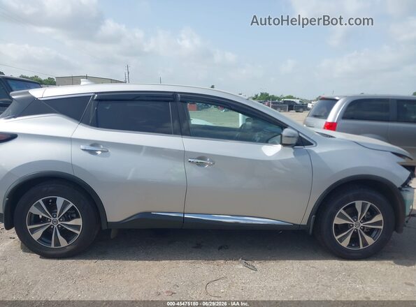 5N1AZ2AS8LN174696 2020 NISSAN MURANO Silver Вид задньої частини салону