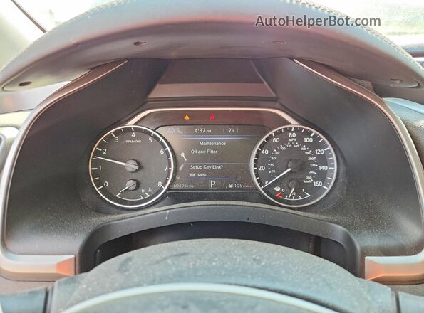 5N1AZ2AS9LN128357 2020 NISSAN MURANO Silver Instrument cluster view