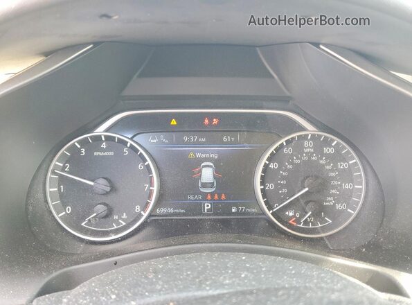 5N1AZ2BJ1PC101970 2023 NISSAN MURANO Черный Вид щитка приборов