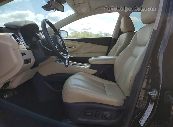 5N1AZ2BJ1PC101970 2023 NISSAN MURANO Черный Вид салона спереди