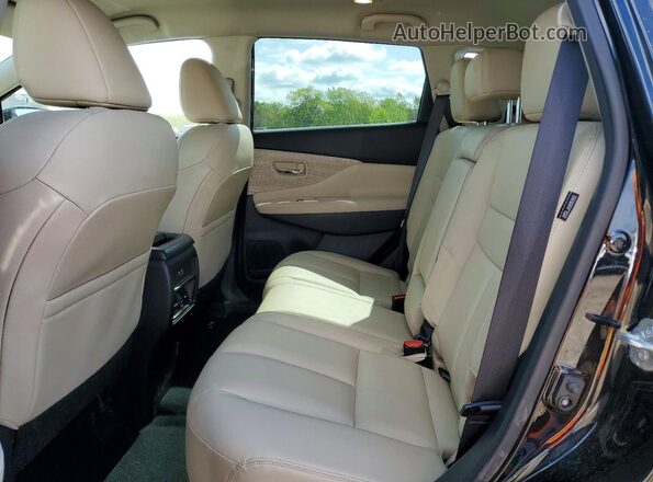 5N1AZ2BJ1PC101970 2023 NISSAN MURANO Черный Вид задних сидений