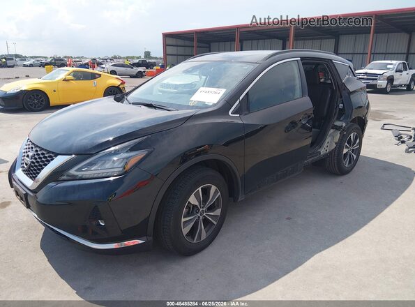 5N1AZ2BJ6PC134172 2023 NISSAN MURANO Black Передня ліва чверть