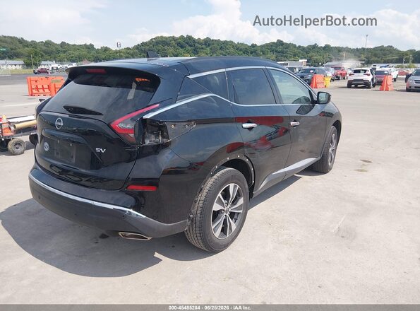 5N1AZ2BJ6PC134172 2023 NISSAN MURANO Black Задня права чверть