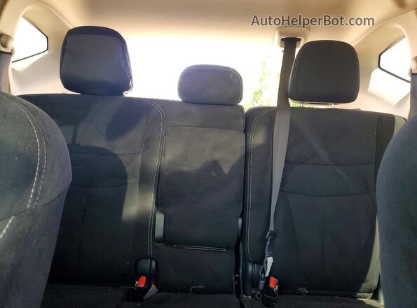 5N1AZ2BJ7LN104077 2020 NISSAN MURANO Black Вид задніх сидінь