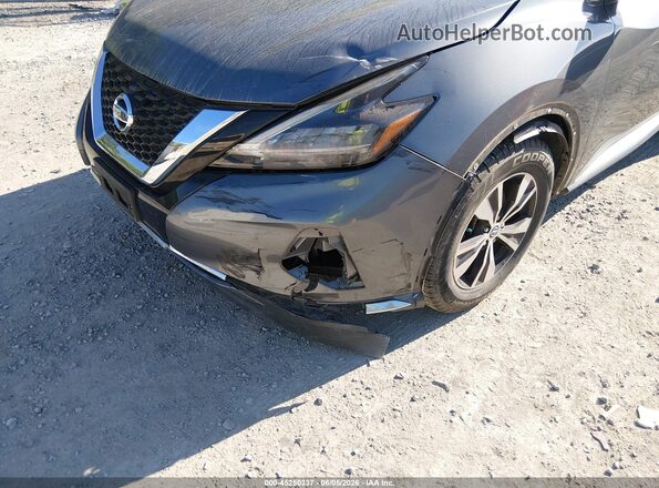 5N1AZ2BS0LN110439 2020 NISSAN MURANO Gray წინა ხედი