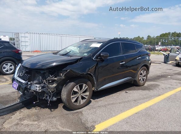 5N1AZ2BS0MC108185 2021 NISSAN MURANO Black Передня ліва чверть