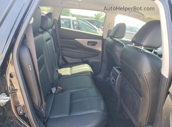 5N1AZ2BS0RC127875 2024 NISSAN MURANO Черный Вид задней части салона