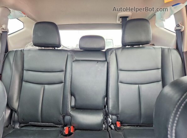 5N1AZ2BS1PC101489 2023 NISSAN MURANO Gray Հետևի նստատեղերի տեսք