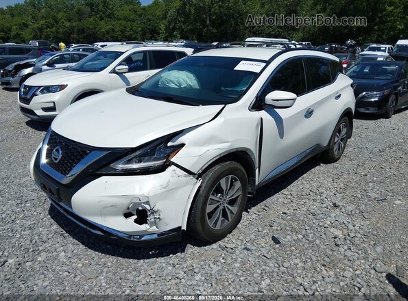 5N1AZ2BS2LN135472 2020 NISSAN MURANO White წინა მარცხენა ხედი სამი მეოთხედიდან
