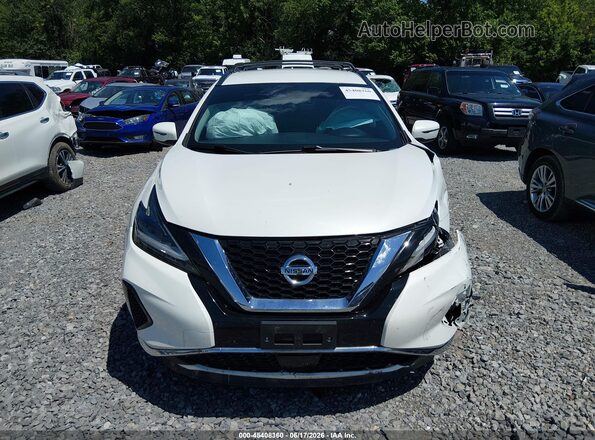 5N1AZ2BS2LN135472 2020 NISSAN MURANO White წინა პანელის ხედი