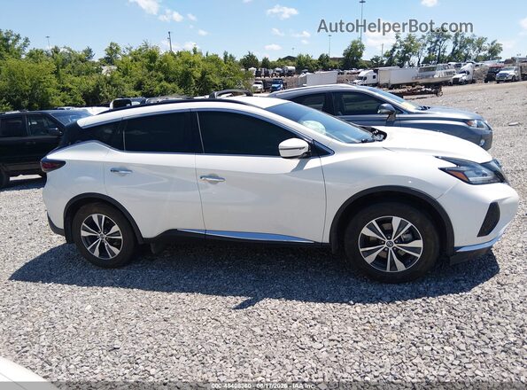 5N1AZ2BS2LN135472 2020 NISSAN MURANO White ხელსაწყოთა პანელის ხედი